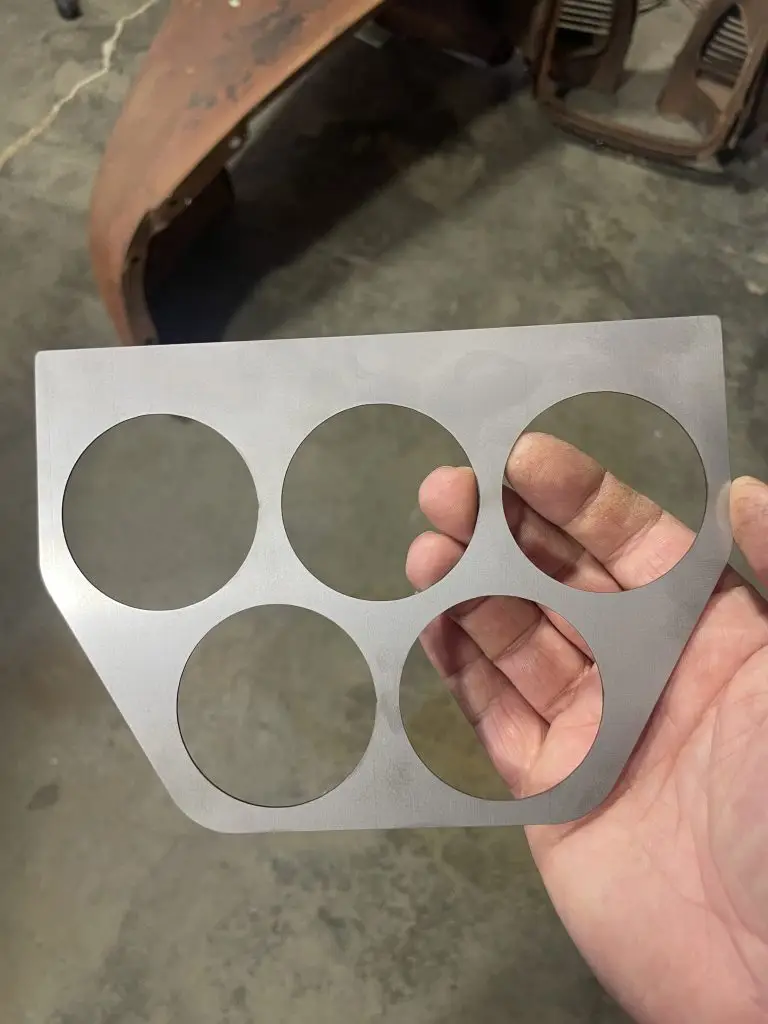 Stainless Steel Gauge Cluster