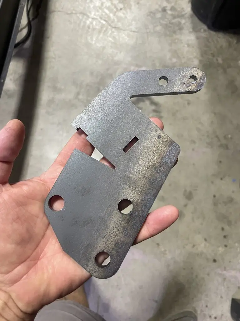 1/4" bracket